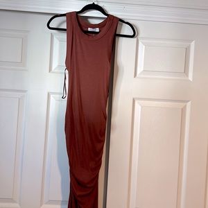 Michael Stars Maxi ultra ribbed dress